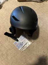 TurboSke Ski Helmet, Snowboard Helmet Snow Sports Helmet Black.