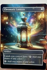 Chromatic Lantern Proxy Card with Custom designed art