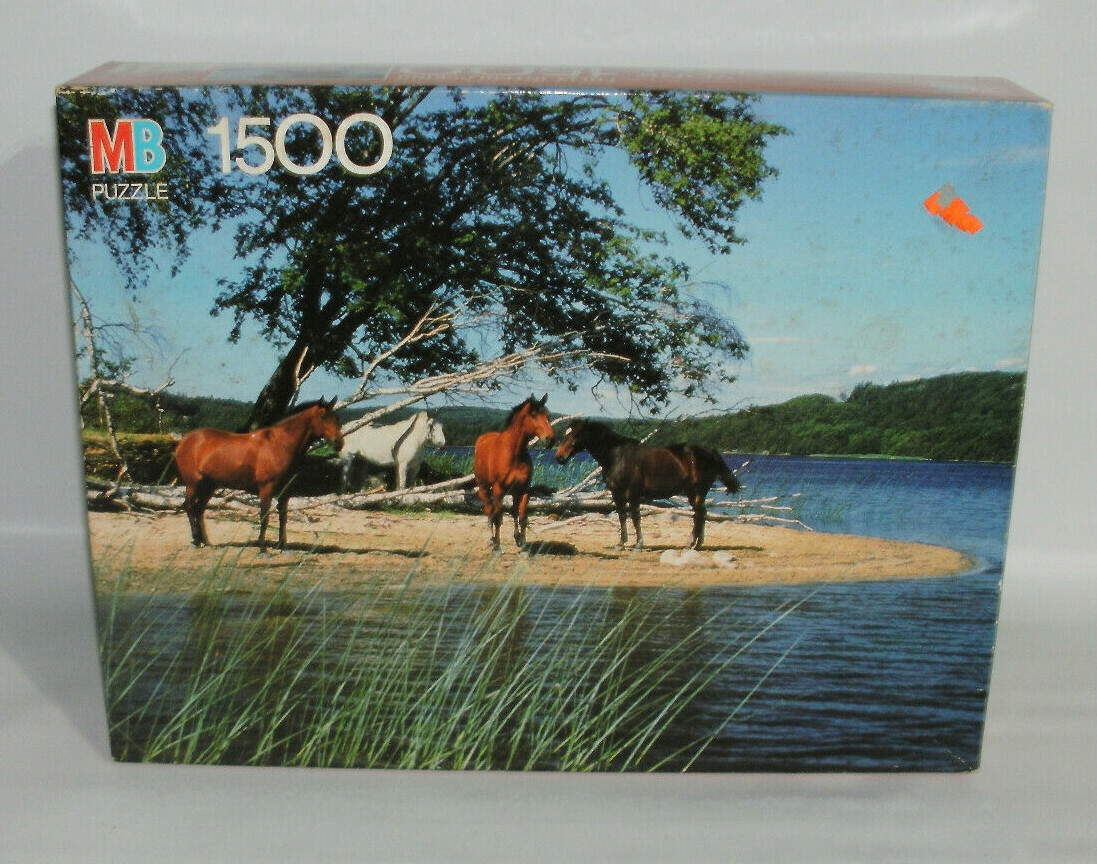 MILTON BRADLEY CO. アメリカ製 アンティーク ジグソーパズル 2 Vintage 1965 Milton Bradley 4962 Big Ben 1000 Piece Jigsaw