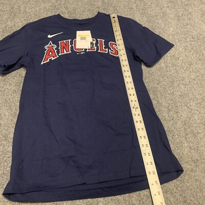 Shohei Ohtani Los Angeles Angels Nike Player Tee Shirt Blue MLB