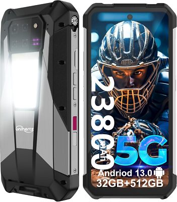 Unihertz Tank 3 Pro 5G Rugged Smartphone with Projector 512GB