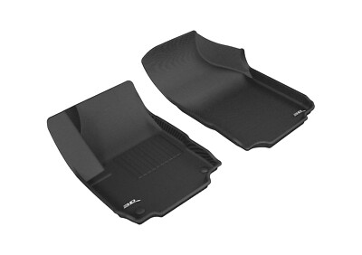 3D MAXpider All-Weather Floor Mats For Acura ILX - Custom Fit, Waterproof & Non-Slip Protection (Black)