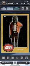 Topps Star Wars Digital Card Trader Tier 9 - Gold Ponda Baba S4 Base - 100 cc