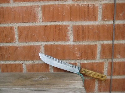 Vintage 7'' Blade *** FORGECRAFT *** Small Carbon Butcher Knife USA