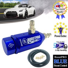 Manual Boost Controller Boostpro Blue 0-30psi Turbo For Gtr Wrx Evo Etc...
