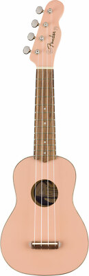 Fender Ukulele Sopran Venice Shell Pink