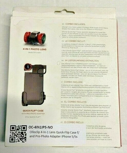 Новый Olloclip 4-в-1 фото объектив и чехол и Pro-Photo адаптер для iPhone 5/5с  - Изображение 2 из 3