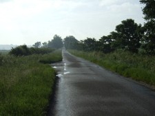 Photo 6x4 Roman Road heading east Polopit  c2012