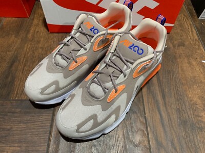 Nike Air Max 200 Winter Men's Sepia Stone Silver Orange Casual BV5485-200 |  eBay