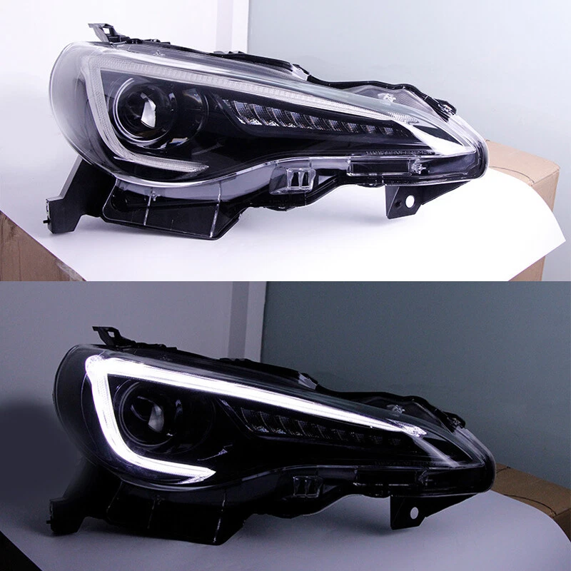 Pair For 2012-2020 Toyota 86 GTS Subaru BRZ VLAND 3D LED DRL Projector Headlight - Image 3 of 4