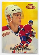 99/00 TOPPS GOLD LABEL CLASS 3 RED PARALLEL #7 Saku Koivu #24/25