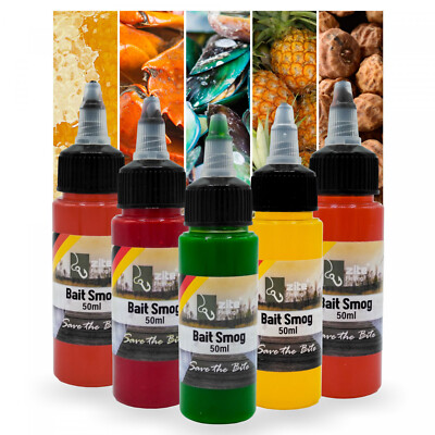 Bait Smog UV-Aktiv - 50 ml Lockmittel für Karpfenköder 5 Aromen Zite Fishing