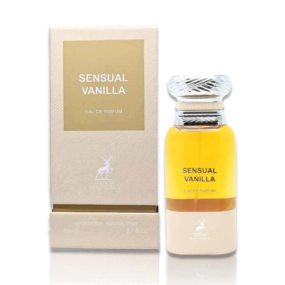 Sensual Vanilla By Maison Alhambra Eau de Parfum for Unisex 2.7 fl