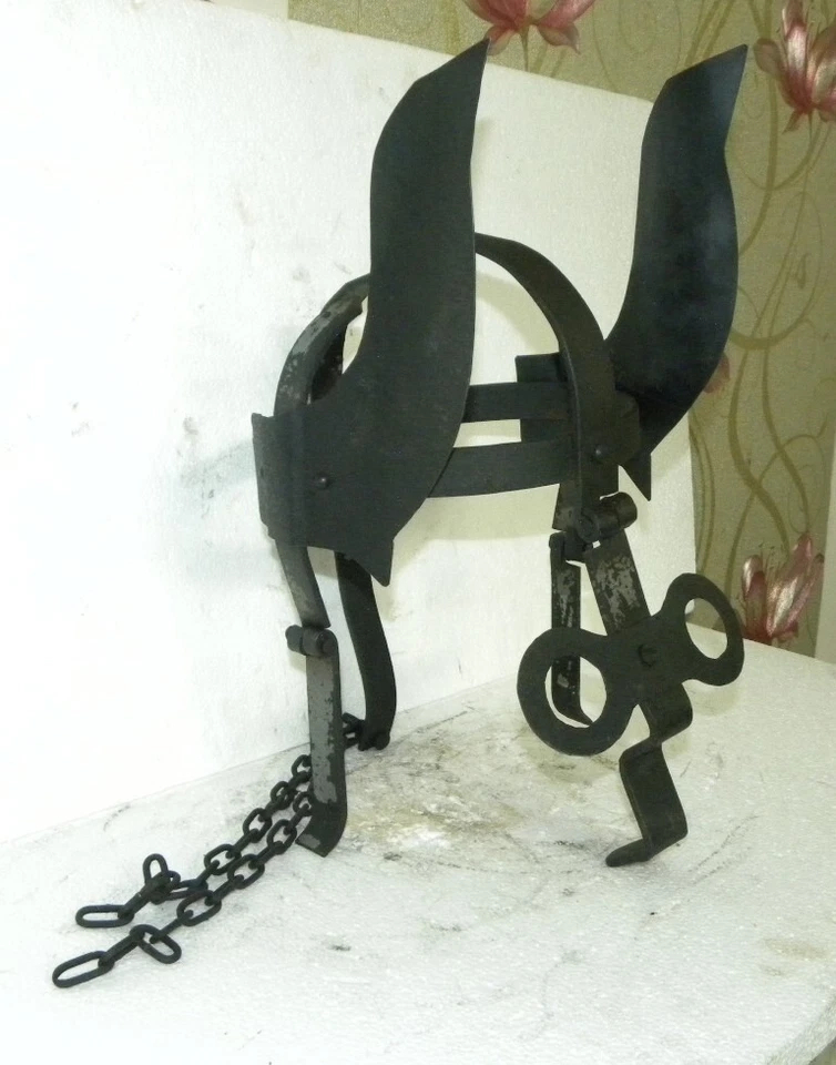 BRANK SCOLDS BRIDLE SHAME MASK 长耳链钢 HUMILIATION — 第 3/4 张图片