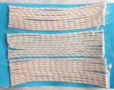 30 Extra Wide Wicks for petrol lighters. Finest 100% cotton