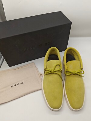 Fear Of God FOG Moc Moccasin Yellow Curry Suede Size 41