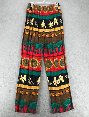 PG Collections Ginger Bort 3 Pc Outfit Sz 12 Boho Pants Sleeveless Top Tank Top
