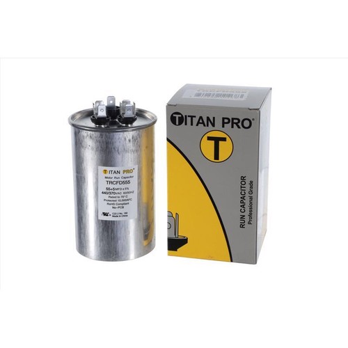 Packard TRCFD555 Round Run Capacitor 55+5 MFD 440 V - Picture 4 of 6