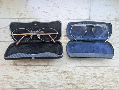 Rodenstock R4108 Titanium & Vintage 12K GF Brille   2x Brillengestell