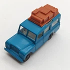 VINTAGE MATCHBOX #12 BLUE LAND ROVER SAFARI MADE IN ENGLAND BY LESNEY 1967