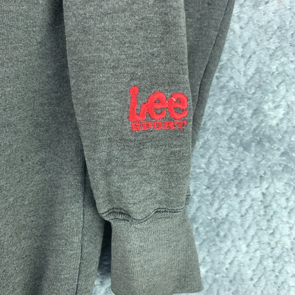 Sudadera De Colección Chicago Bulls Para Hombre 2XL Gris NBA Baloncesto Pullover Lee Sport Foto 3 de 4