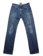 CIVILIANAIRE USA Men s 30 x 34 Japanese Selvedge Straight Denim Jeans Pants Blue