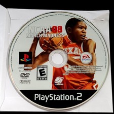 NCAA 08 March Madness PS2 Game Only Tested
