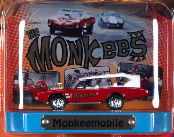 Johnny Lightning Silver Screen The Monkees Monkeemobile 1:64 Diecast Car JLDR018