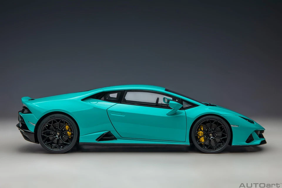 AUTOart 79211 1:18 Lamborghini Huracan EVO (blu glauco) 2019 (composite model / - Image 3 of 4