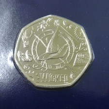Wicked 50p Coin BU + Card