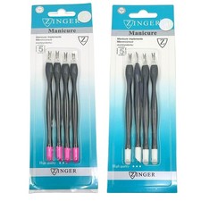 Cuticle Trimmer, Pusher  Remover : 4 Pack