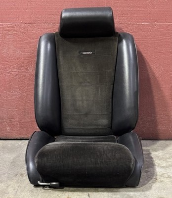 Porsche 911 S Recaro Sport Seat w/ Base & Head Rest ORIGINAL Sportsitz