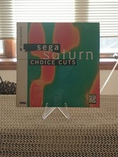 Sega Saturn Choice Cuts ~ 1995 -- disc and sleeve