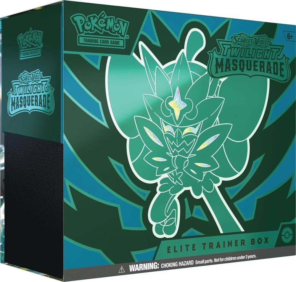 Pokemon TCG Twilight Masquerade Elite Trainer Box ETB NEW Sealed Mint
