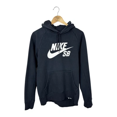Nike SB Hoodie Hombre M Negro Icon Pullover Skate Hoodie - Imagen 1 de 4