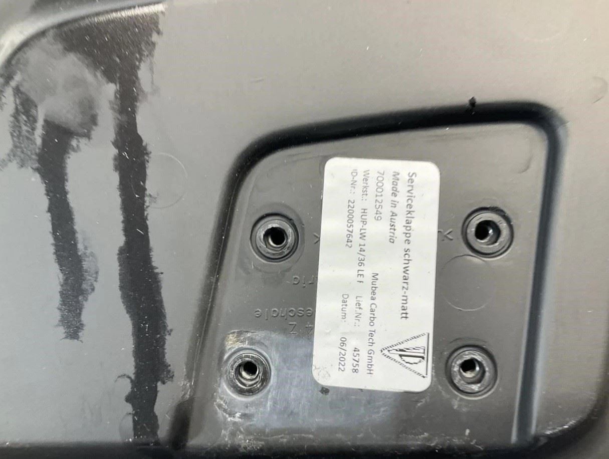 Porsche 911 GT3 2022-2024 Trunk lid