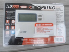 NEW LuxPro PSP511C Contractor Grade Programmed 5-2 Electric Thermostat 