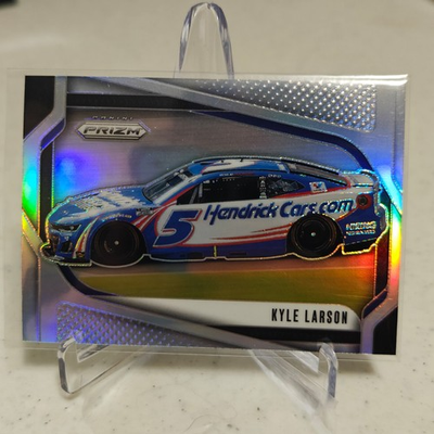 #ad KYLE LARSON 2025 PANINI PRIZM RACING NASCAR RIDES #106 SILVER PRIZM $0.99