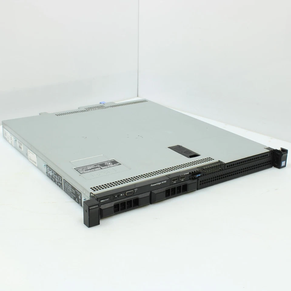 Dell Poweredge R230 1x Intel Xeon E3-1220 v5 @ 3.00GHz 4GB RAM No Drives/OS B2 - Image 2 of 4