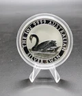 Austalian Swan 2017 Silver One Troy Ounce 999 Coin Round Capsule BU Perth Mint