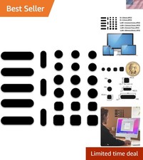 Universal Webcam Covers - Privacy Protection Accessory, No Residue Applicatio...