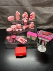 1980s Vintage BARBIE Size  Kitchen Appliances Handheld Mixer Tray Grill C7