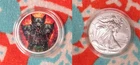 2023 American Silver Eagle * Dogs of War * Colorized 1 oz .999 Silver Capsule