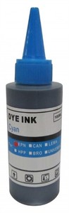 25 Cyan Bulk Dye Refill Ink 100ml for EPSON