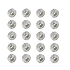 R3ZZ Bearing Double Shielded Deep Groove Ball Bearing 3/16" Inner Dia 1/2" Ou...