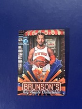 2025 Bowman Chrome U Hobby Stars Jalen Brunson- Brunsons Big Apple Insert
