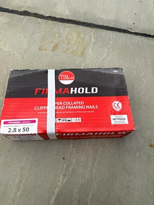 TIMco FirmaHold Paper Collated Clipped Head Framing Nails 2.8 x 50 - Image 1 of 2