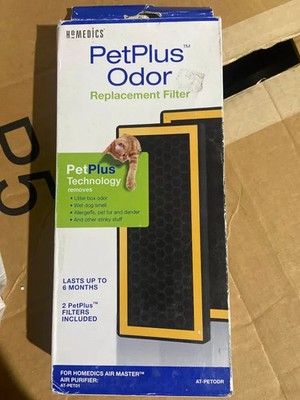 HOMEDICS Total Clean Replacement Pet Plus Odor Filter  (2 per box) NEW