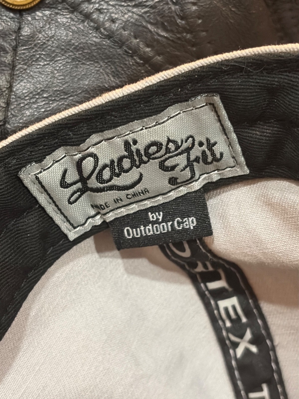 Vortex Gray Adjustable Baseball Cap Red Embroider… - image 9