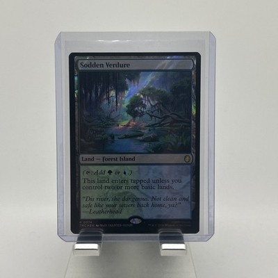 Sodden Verdure - Surge Foil Rare Commander: Teenage Mutant Ninja Turtles (TMC)